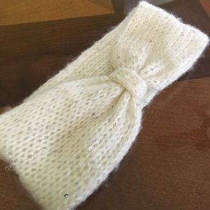 Knit Sparkle Headband